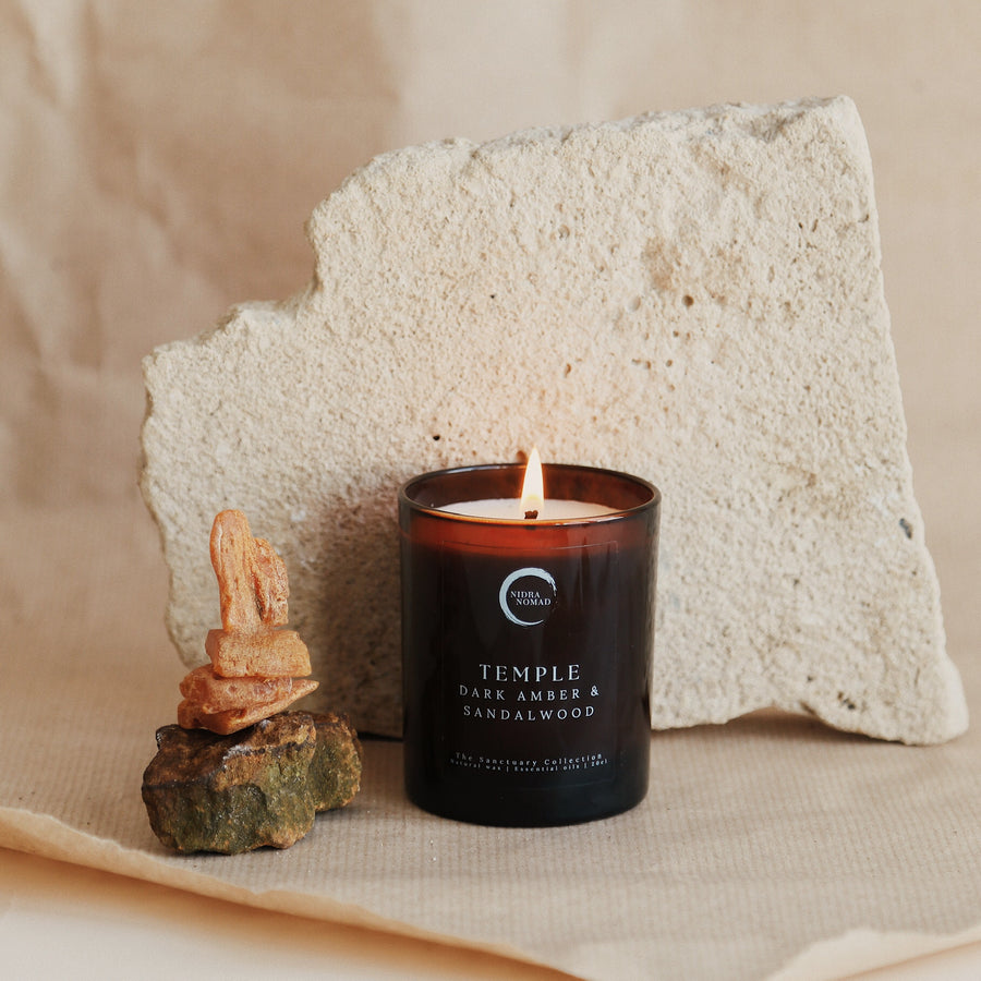 Temple | Dark Amber & Sandalwood Candle